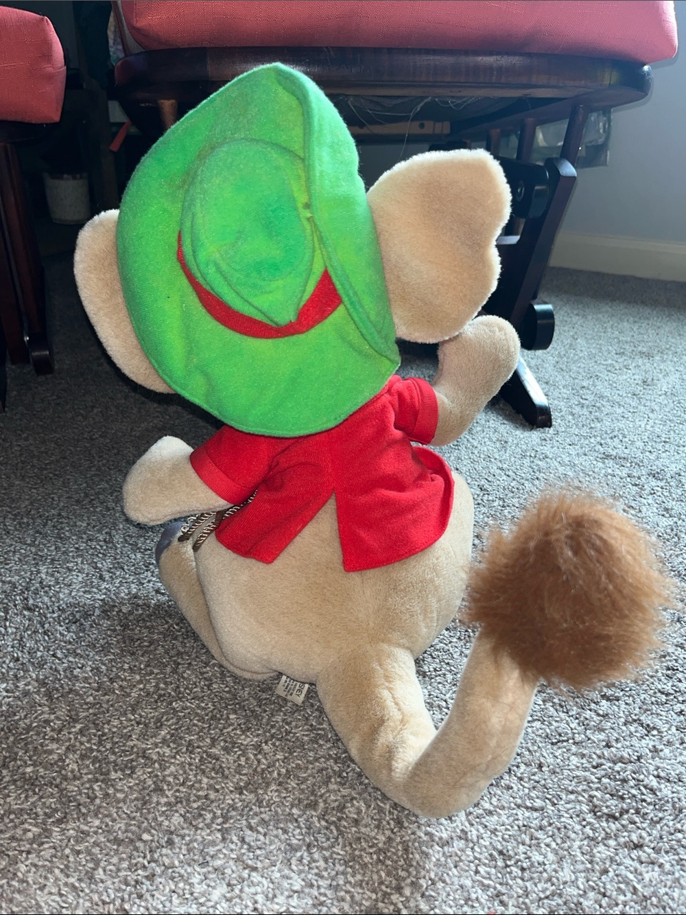 Vintage Disney Rescuers Down Under Jake Christmas Plush Stuffed
Animal - Picture 3 of 7